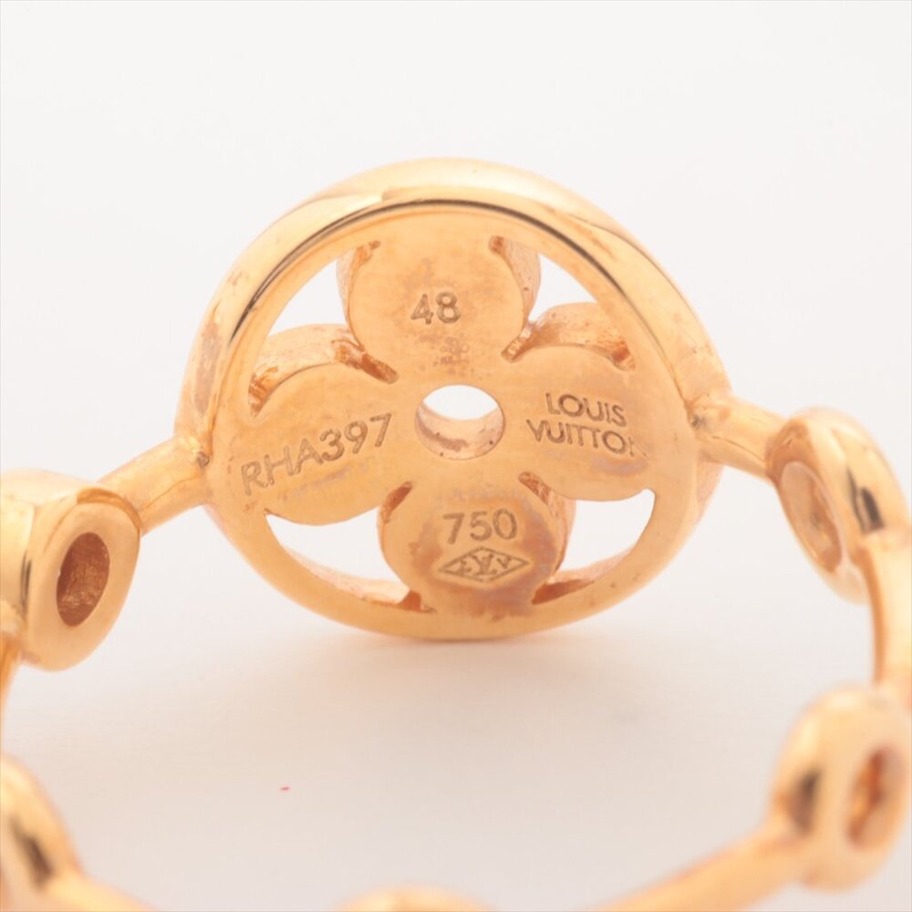 Louis Vuitton 18K Yellow Gold Monogram Idylle Blossom Stacking Band Set LOU74533 - Picture 3 of 6